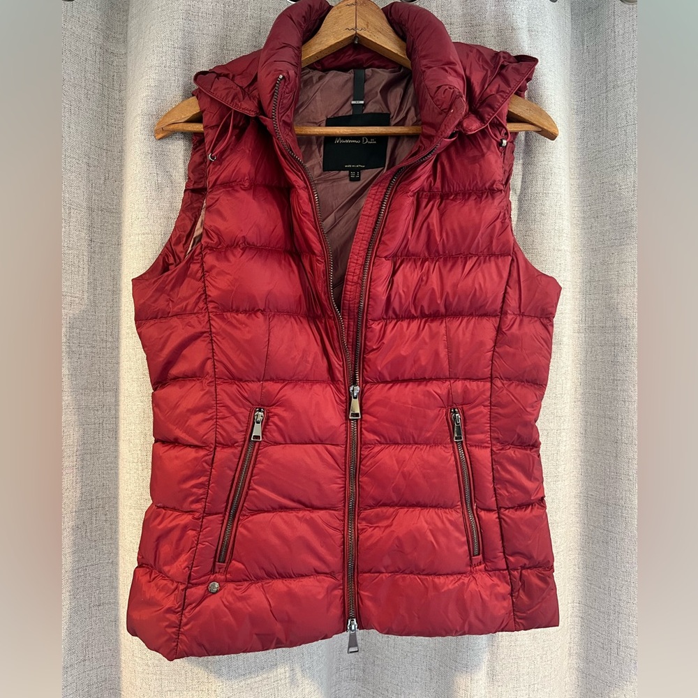 Massimo Dutti Black and Purple Jacket